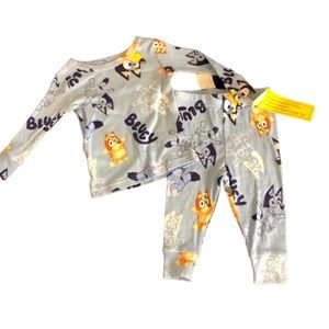 BLUEY 2-Piece Snug Fit Pajama Set Size 12 Months